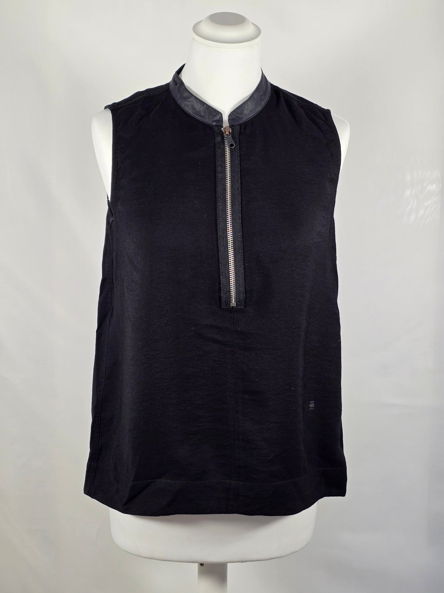 Schwarzes ärmelloses Top von G-Star RAW – Grösse XS