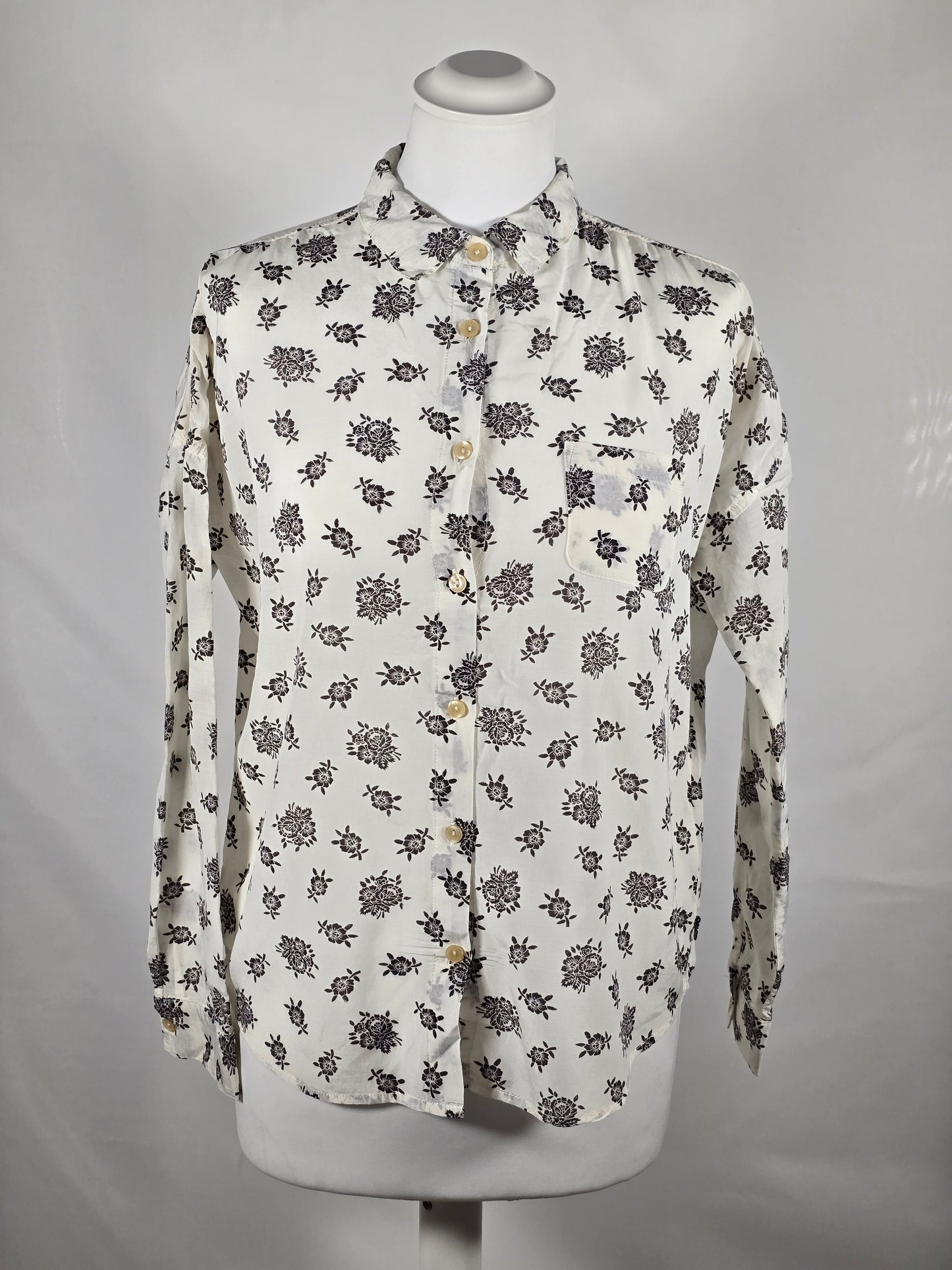 Gemustertes Langarmhemd von Scotch & Soda – Grösse S