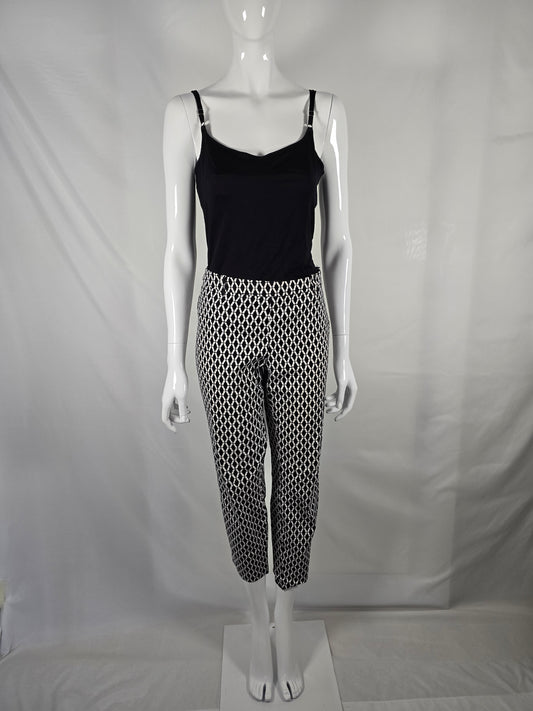 Gemusterte lange Hose von H&M – Grösse 40