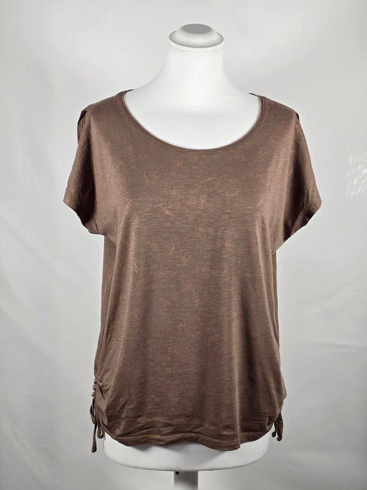Braunes T-Shirt von Cecil – Grösse S