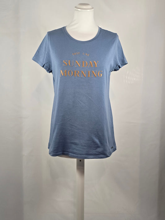 T-Shirt, blau, Grösse M