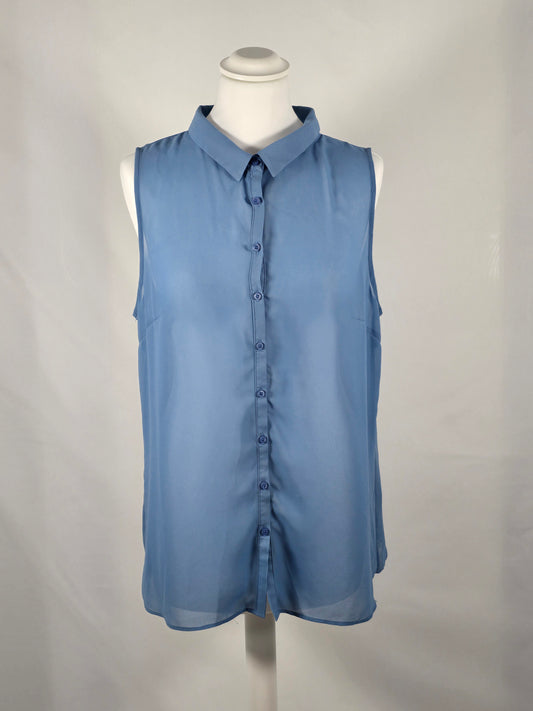 Bluse blau Grösse 40