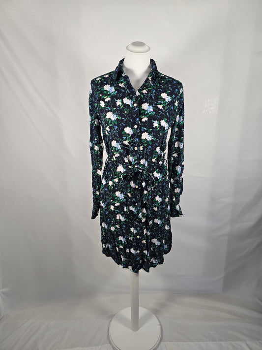 Hemdblusenkleid mit Blumenprint von Gant, Grösse 34