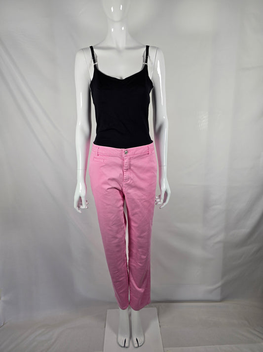 Pinke lange Hose von United Colors of Benetton – Grösse 42